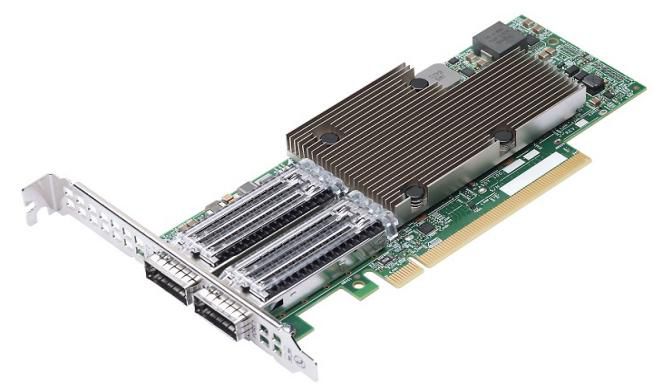 BROADCOM 100GbE - PCIe NIC - 100/50/25/10GbE - QSFP56