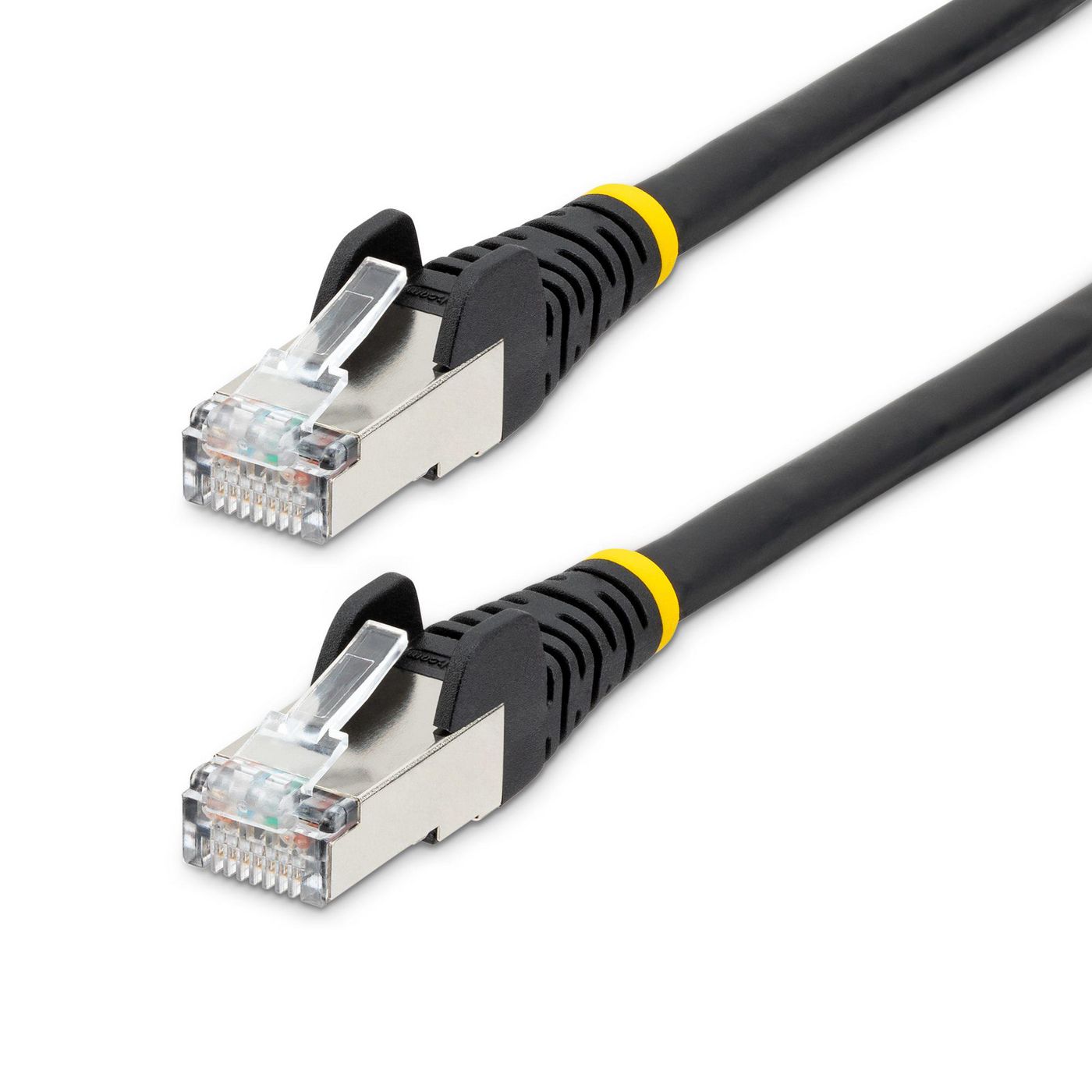 STARTECH.COM 10m CAT6a Kabel LSZH 10 Gigabit RJ45 LAN Kabel SFTP Patchkabel CAT6a Verlegekabel Abges