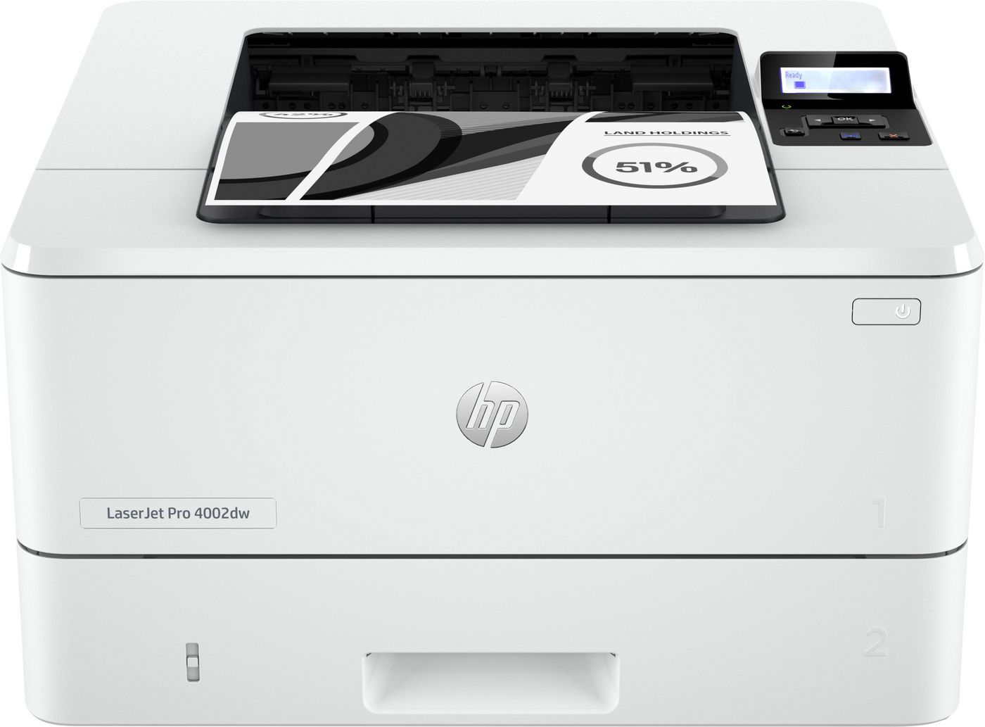 HP 2Z606F W128283650 Laserjet Pro 4002Dw Printer, 