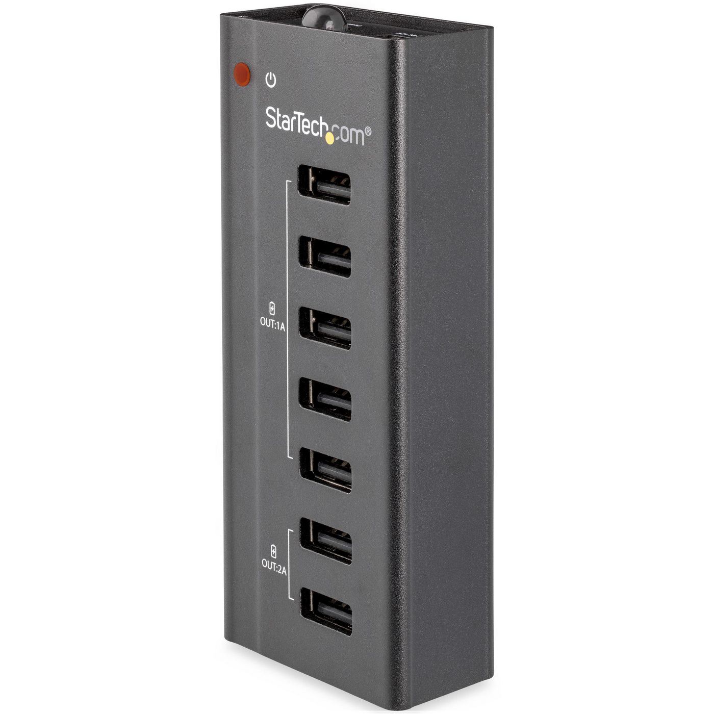 STARTECH.COM 7 Port USB Charging Station with 5x 1A Ports and 2x 2A Ports - Standalone USB Charging