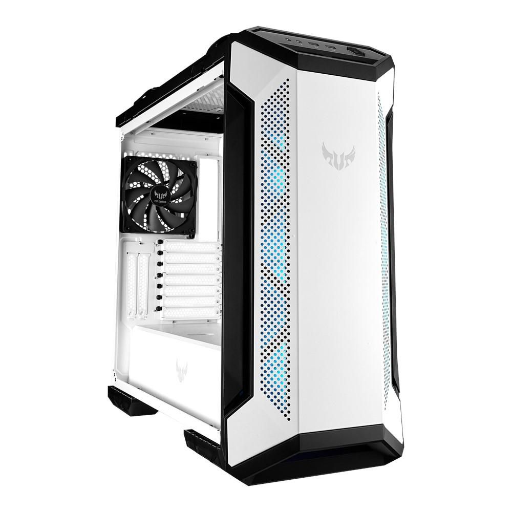 ASUS TUF Gaming GT501 - White Edition - Tower - ATX - ohne Netzteil - weiß - USB/Audio