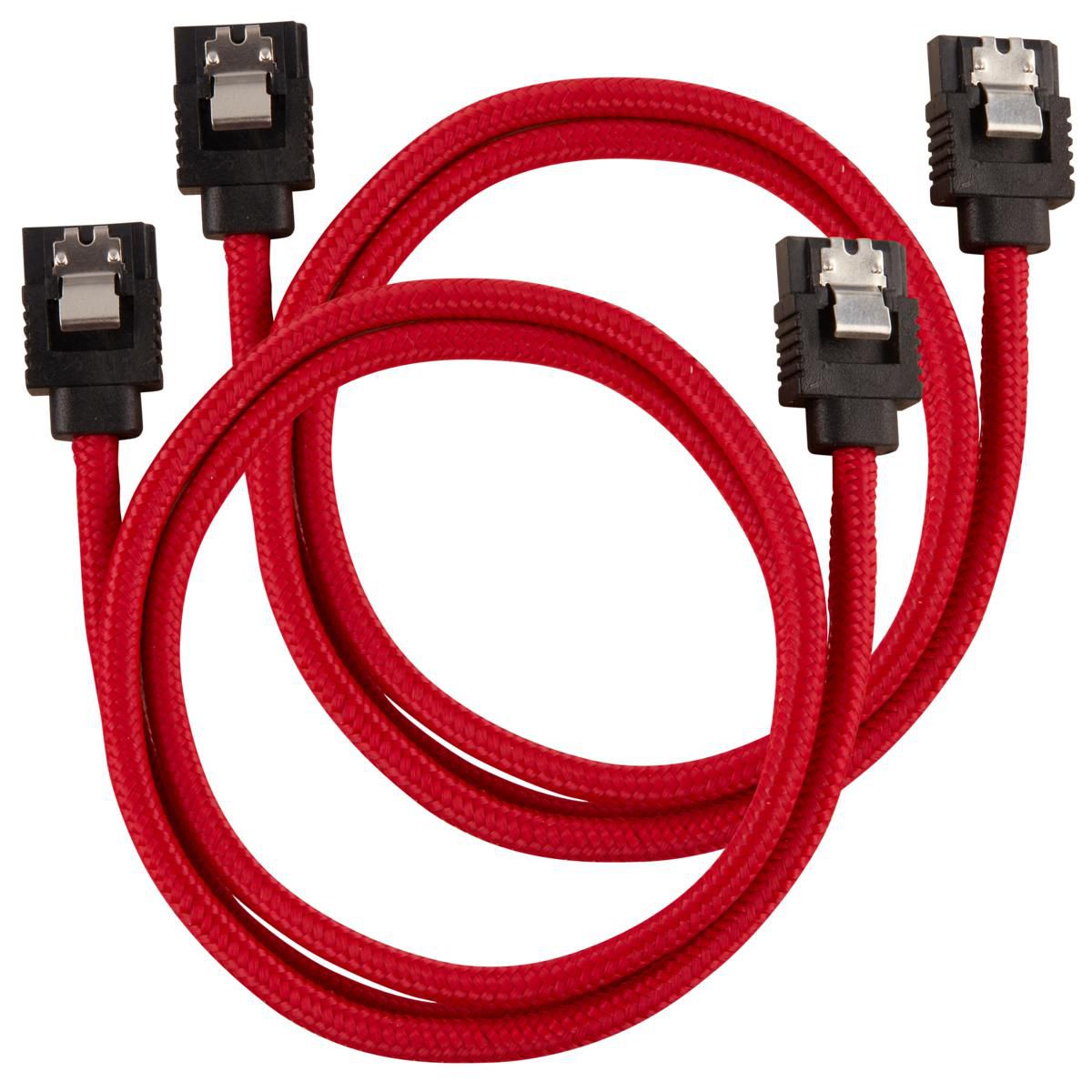 Corsair CC-8900254 W128252088 Sata Cable 0.6 M Black, Red 