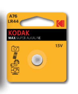 Kodak 30986336B W128252898 A76 Single-Use Battery Lr44 