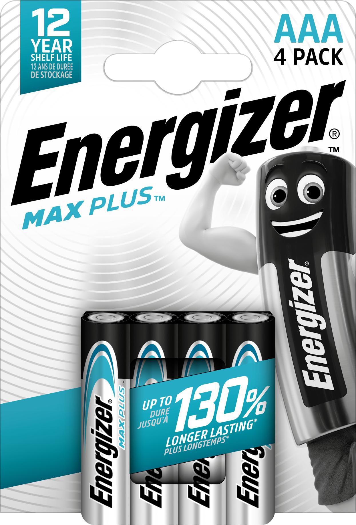 Energizer E301321400 W128253144 Max Plus Aaa Single-Use 