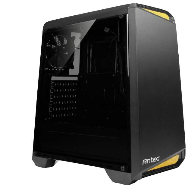 Nx100 Midi Tower Black, Yellow - 0-761345-80013-6