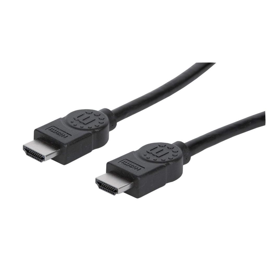 MANHATTAN HDMI St.mit Ethernet >HDMI St. 2,0m schwarz