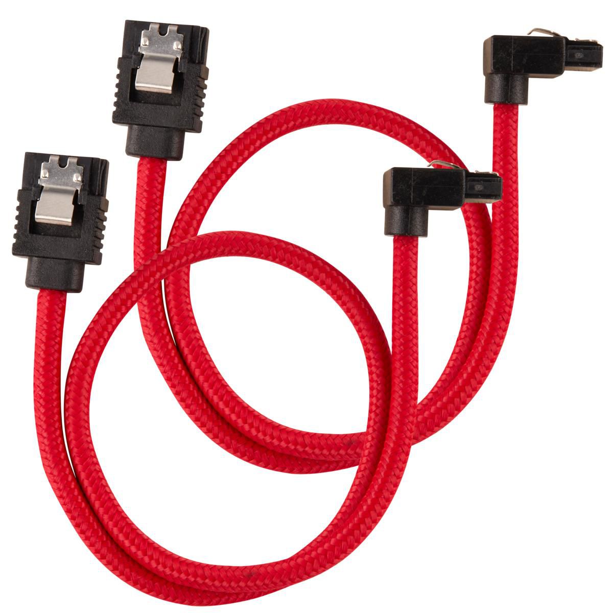 CORSAIR CC-8900280 SATA-Kabel 0,3 m Schwarz - Rot (CC-8900280)