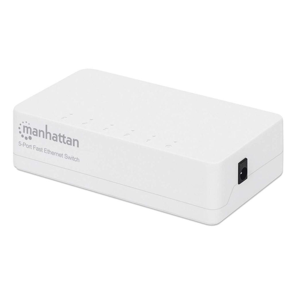 Manhattan 560672 W128285278 5-Port Fast Ethernet Switch, 