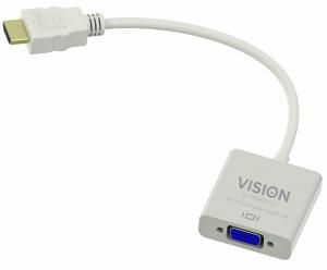 Vision TC-HDMIVGA W128256204 Video Cable Adapter Vga 
