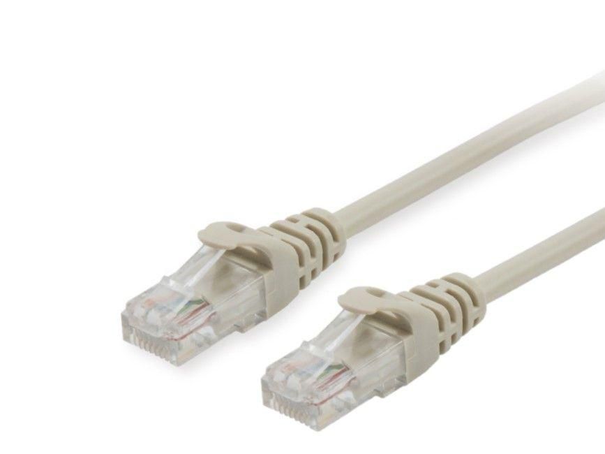 EQUIP Patchkabel (e`) U/UTP 2xRJ45 Cat.6 beige 1,0m (50-Stück bulk)