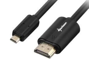 SHARKOON Kabel Sharkoon HDMI -> micro HDMI 4K 1,5m schwarz