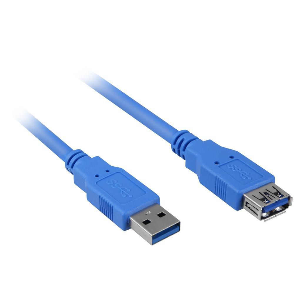 Sharkoon Kabel USB3.0 Verlängerung 3m