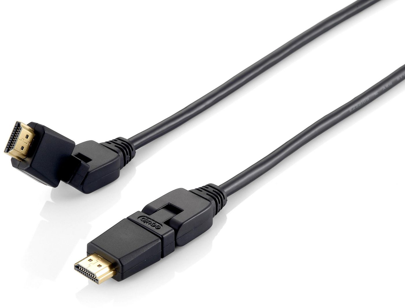 Equip 119361 W128286042 Swivel Hdmi 2.0 Cable, 1M, 