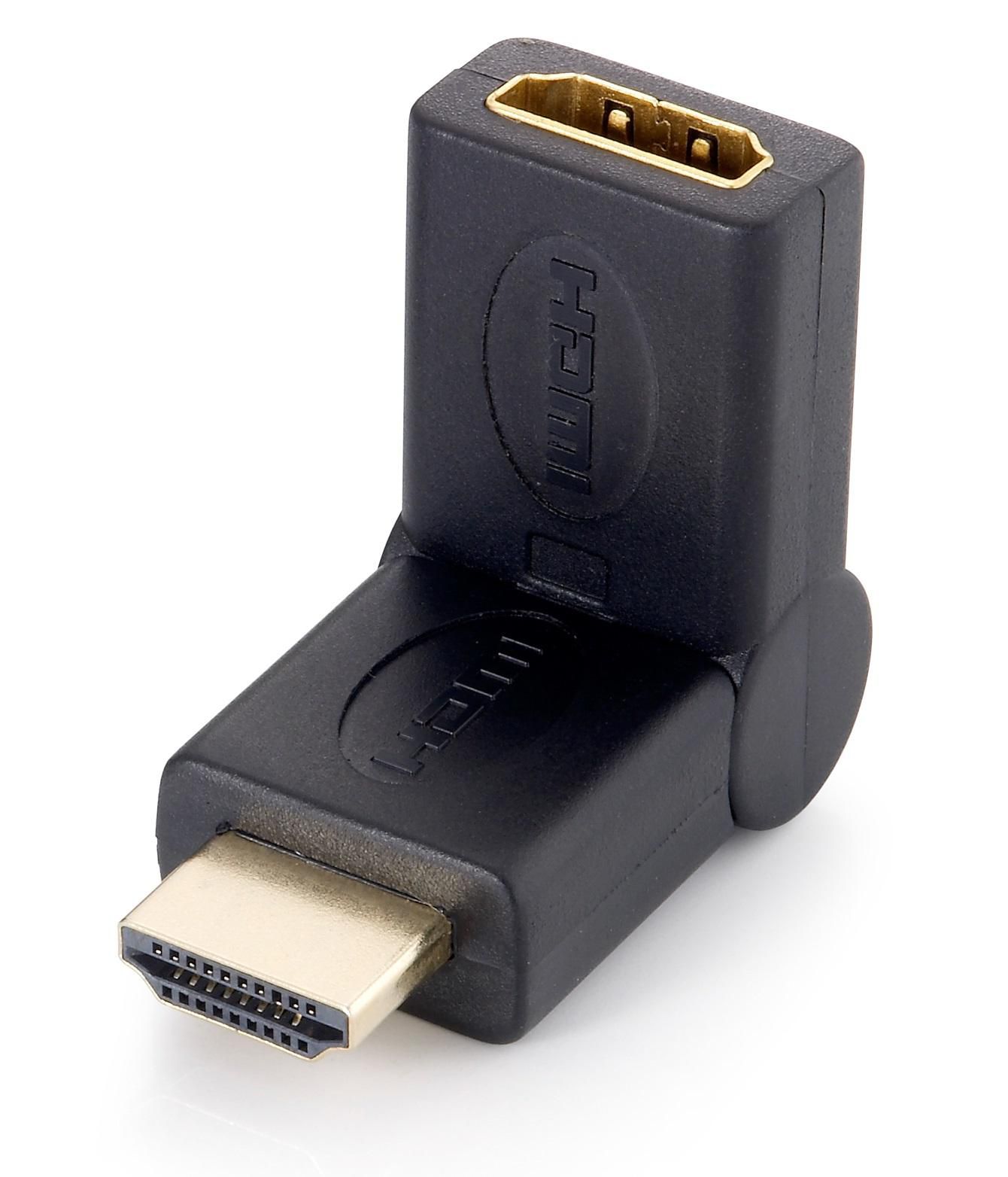 EQUIP HDMI > HDMI Adp 180° knickbar S/B