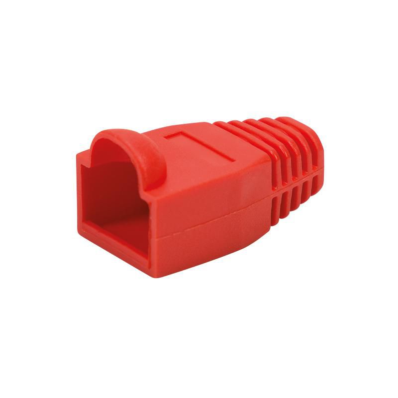 LogiLink MP0068 W128286932 Cable Boot Red 50 PcS 