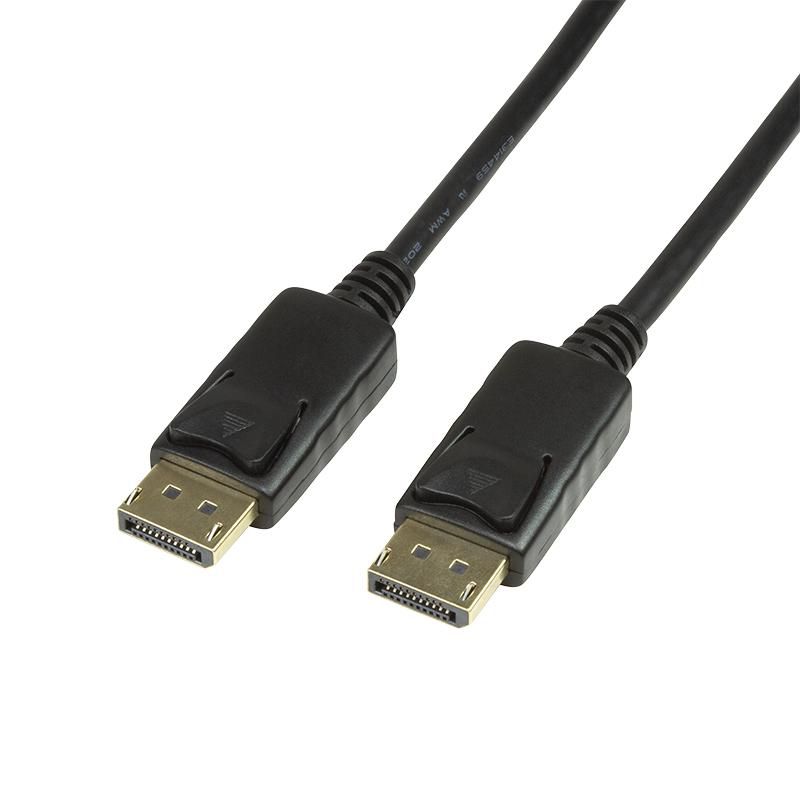 LOGILINK CV0077 DisplayPort Kabel 1.2 M/M 10.00m schwarz