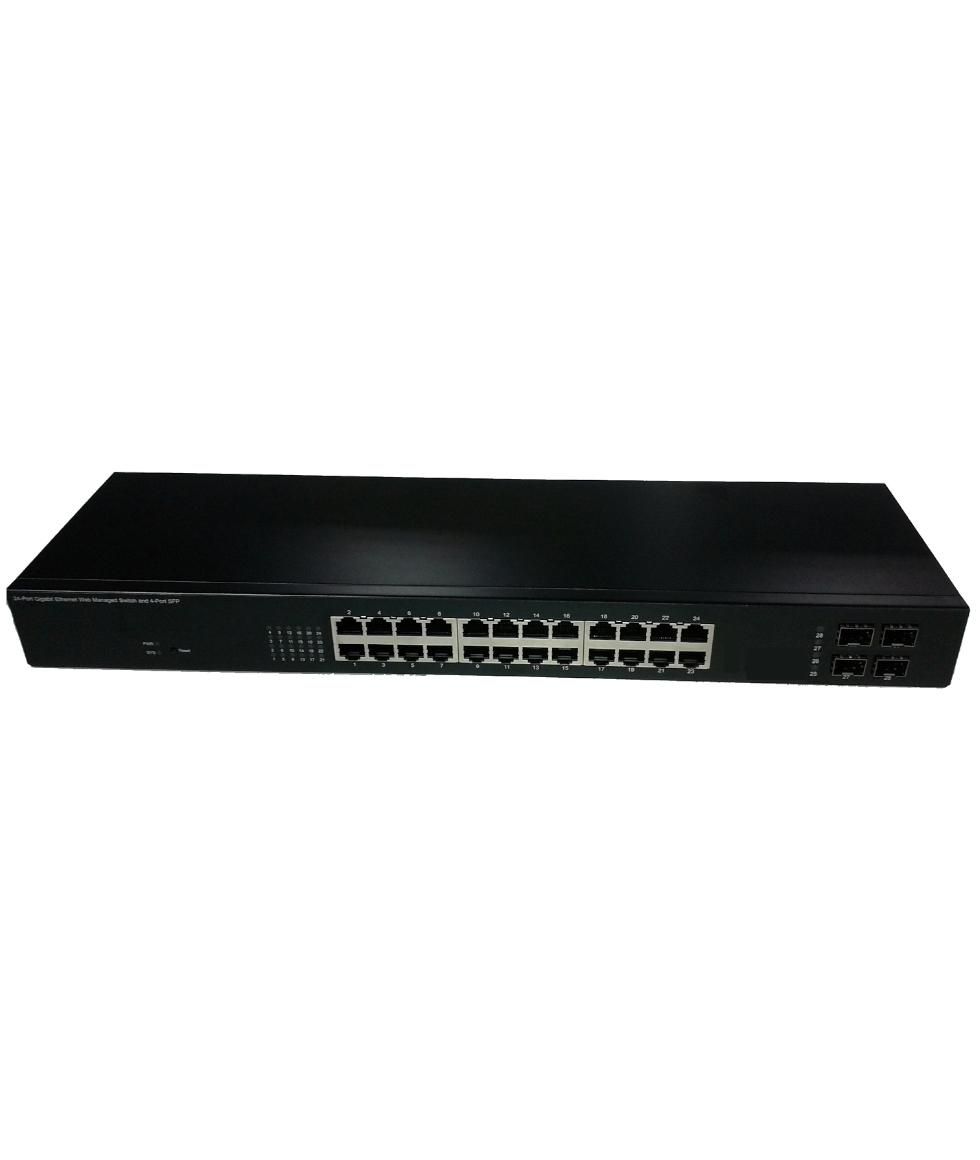 Longshine LCS-GSP9428 W128287109 Network Switch Managed 