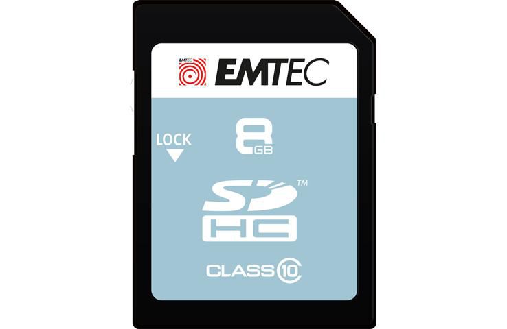 Emtec ECMSD8GHC10CG W128287340 Classic 8 Gb Sdhc Class 10 