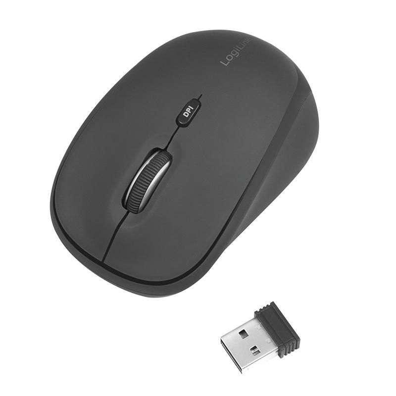 LogiLink ID0193 W128287808 Mouse Right-Hand Rf Wireless 
