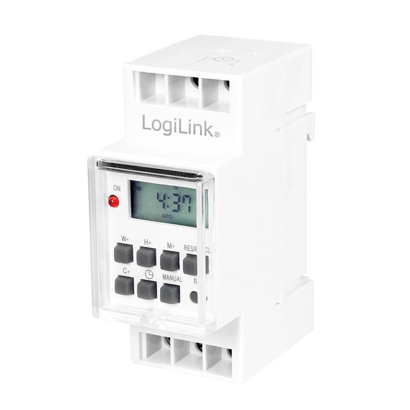 LogiLink ET0010 W128287900 Electrical Timer White 