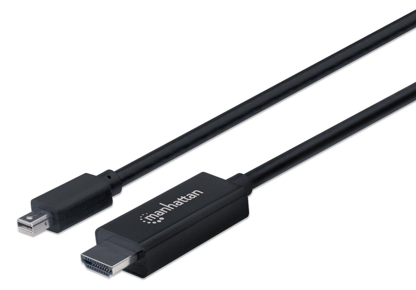 IC INTRACOM Manhattan 1080p Mini-DisplayPort auf HDMI-Kabel 1,8m schwarz