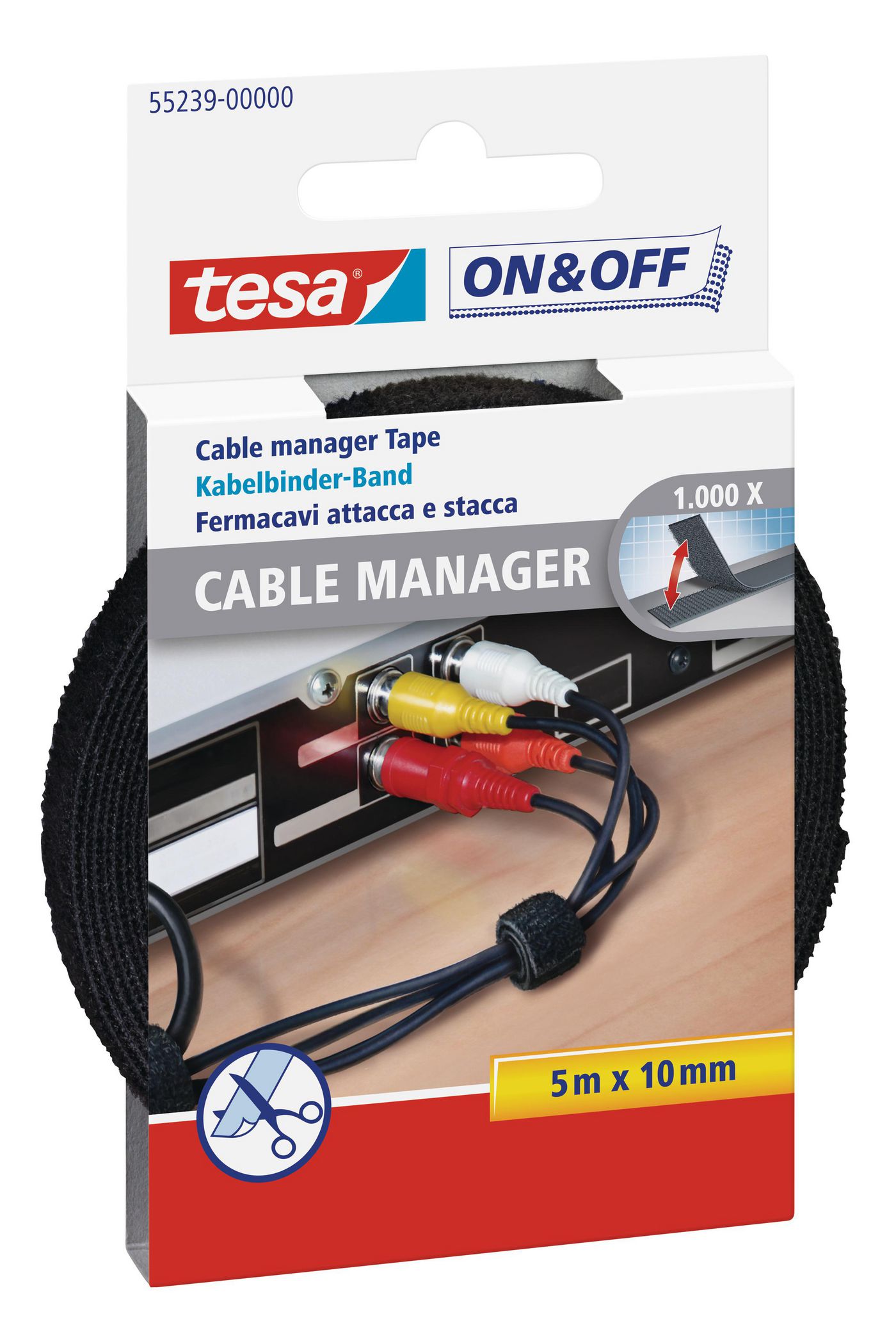 Tesa 55239-00000-01 W128288181 55239 Cable Tie Black 1 PcS 