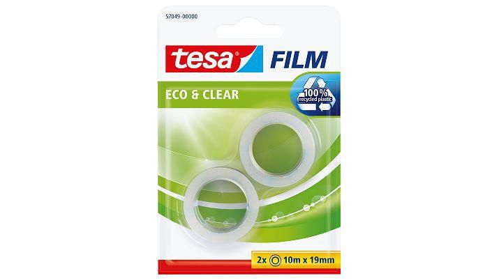 TESA film eco&clear 2 Rollen 10m 19mm Blister