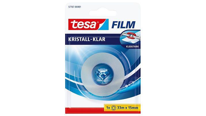 TESA film 1 Rolle 33m 15mm kristall-klar Blister