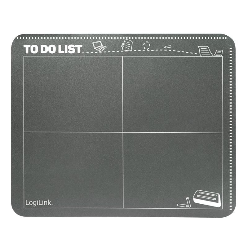 LogiLink ID0165 W128288305 Mouse Pad Grey, White 