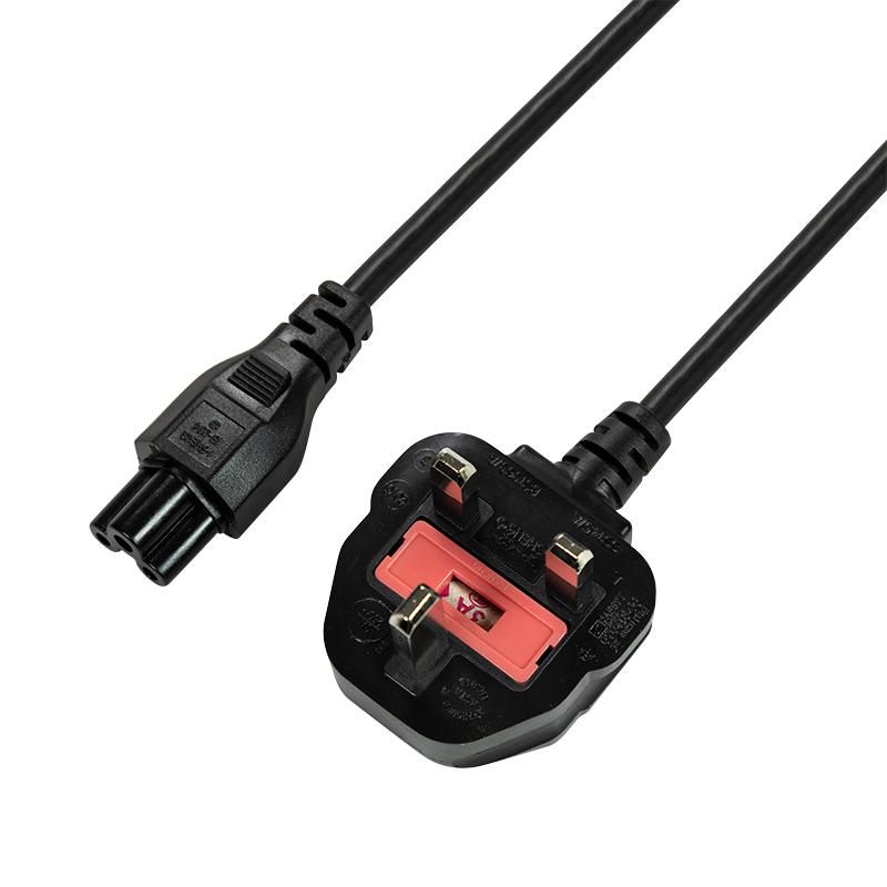 LOGILINK Power Cord, BS 1363-IEC C5, black,  1,80m