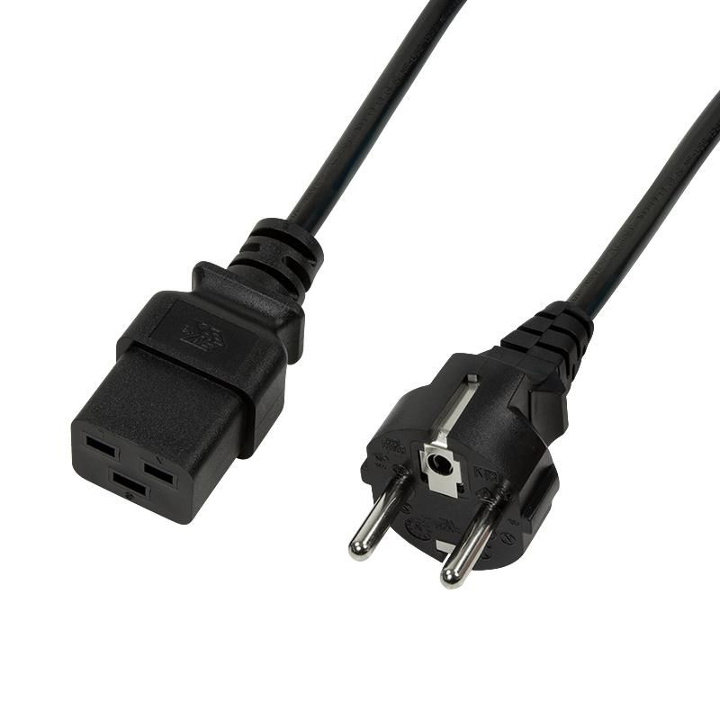 LogiLink CP151 W128288960 Power Cable Black 1 M Cee77 