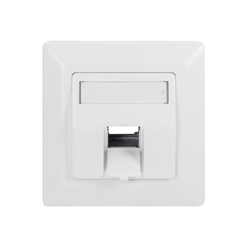 LogiLink NK4026 W128289034 Wall PlateSwitch Cover White 