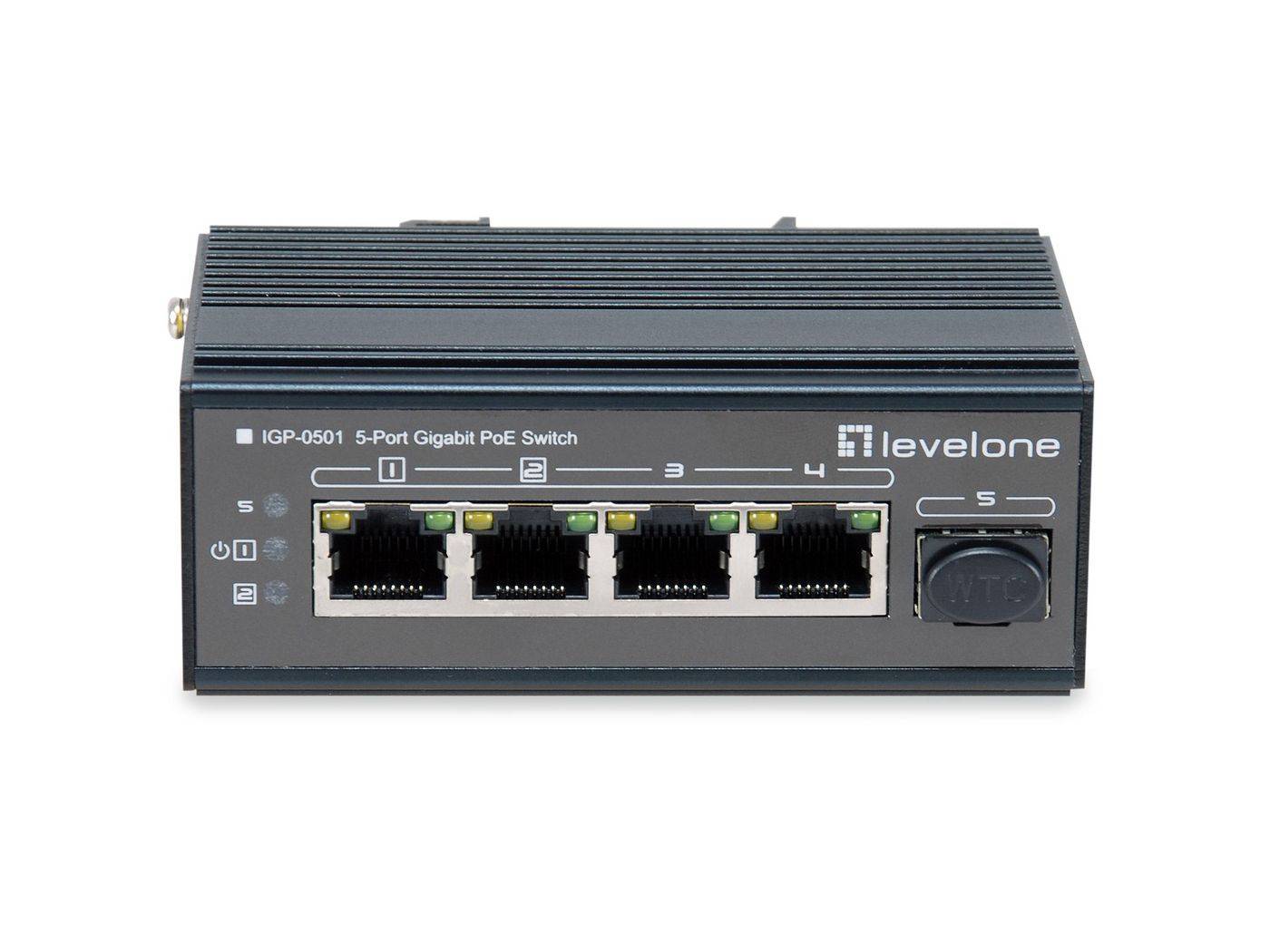 LevelOne IGP-0501 W128289502 5-Port Gigabit Industrial 