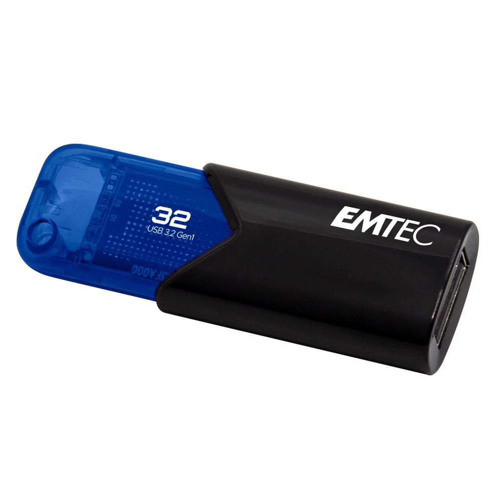 Emtec ECMMD32GB113 W128289512 B110 Click Easy 3.2 Usb Flash 