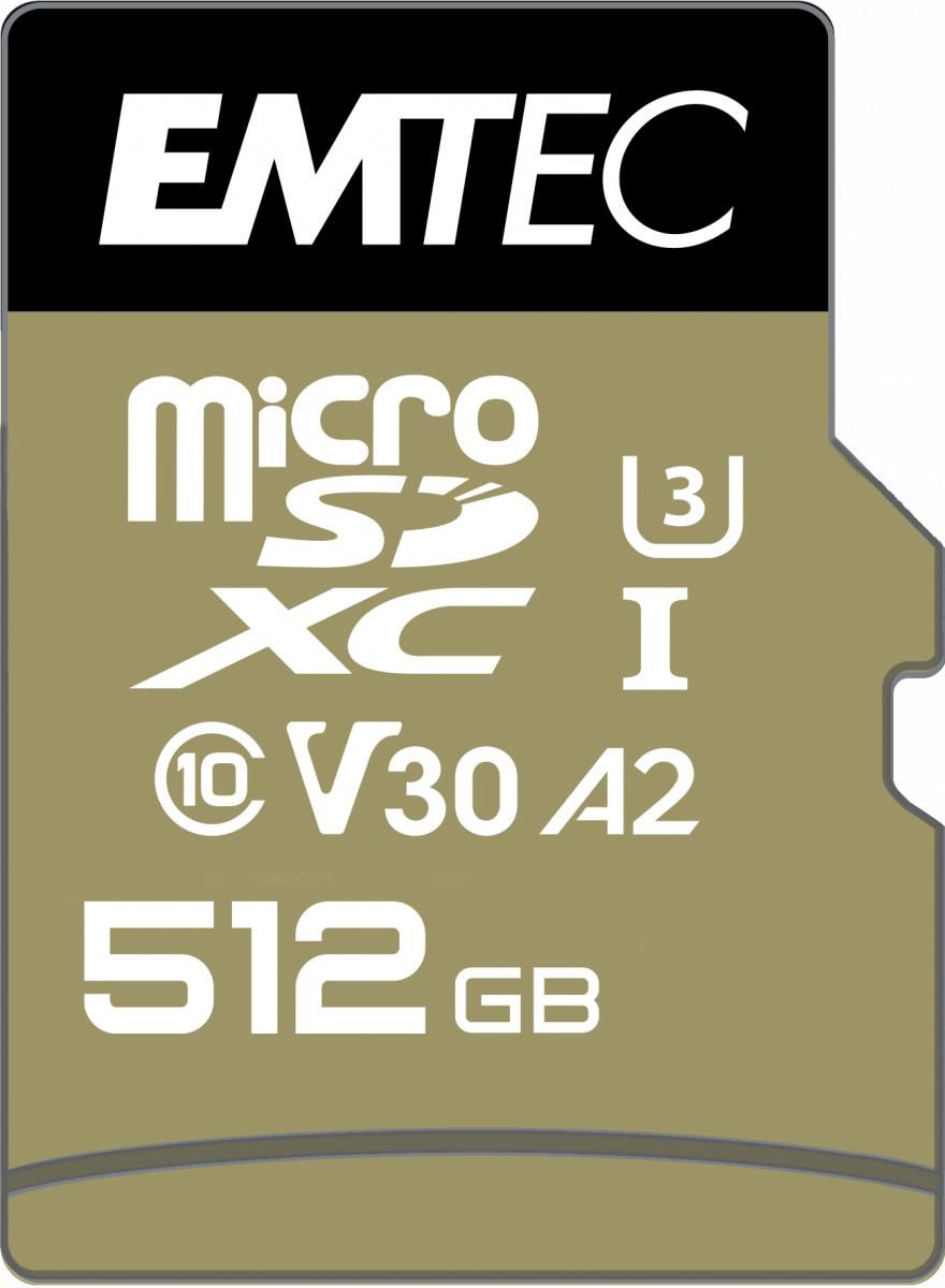 Emtec ECMSDM512GXC10SP W128289661 Memory Card 512 Gb Microsdxc 