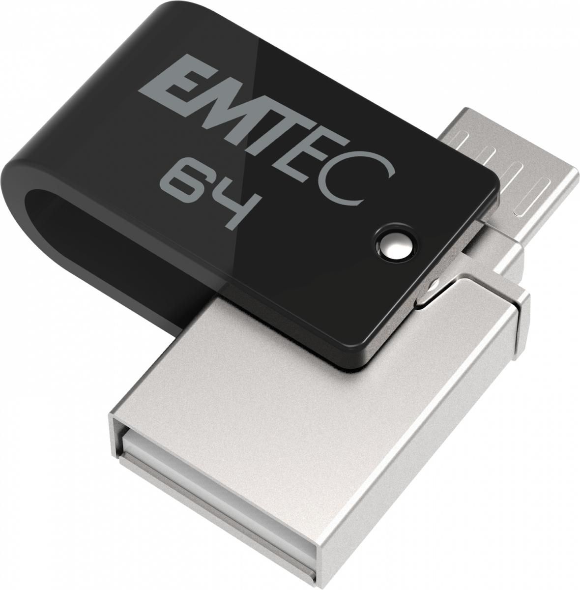 Emtec ECMMD64GT262B W128290136 T260B Usb Flash Drive 64 Gb 