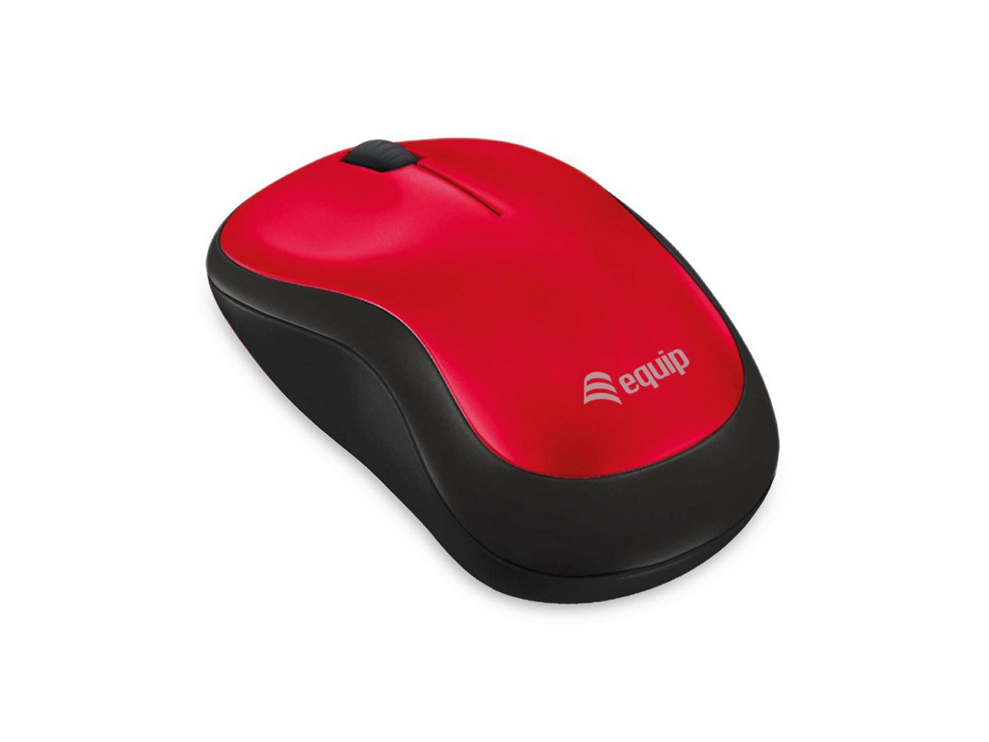 Equip 245113 W128290188 Comfort Wireless Mouse, Red 