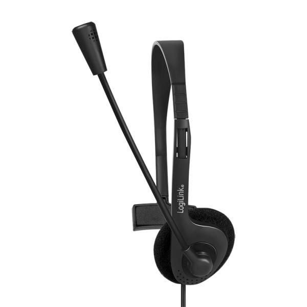 LogiLink HS0054 W128290213 HeadphonesHeadset Wired 