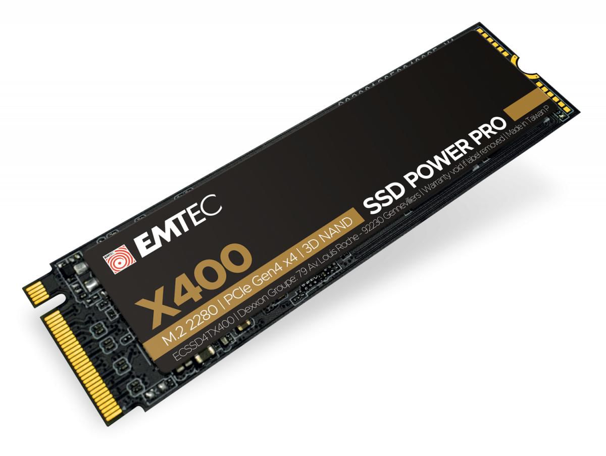 Emtec ECSSD1TX400 W128290254 X400 M.2 1000 Gb Pci Express 