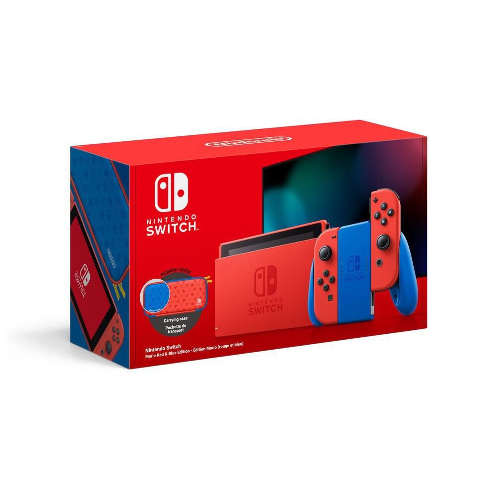 Nintendo 10004540 W128290317 Switch Mario Red  Blue 
