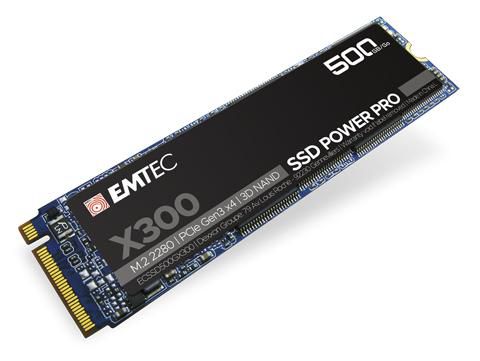 Emtec ECSSD500GX300 W128290319 X300 M.2 500 Gb Pci Express 