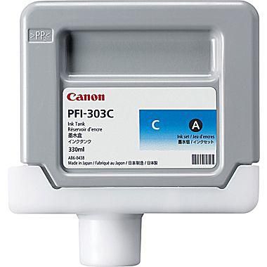 CANON PFI 303 C Dye Based Cyan Tintenbehälter
