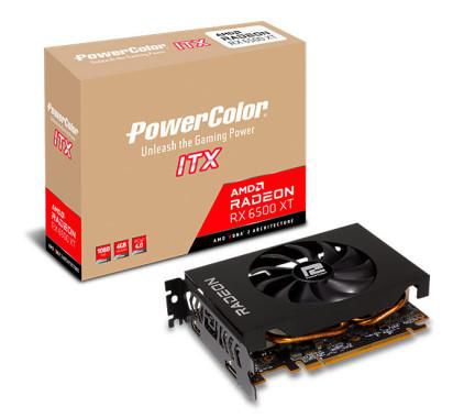 PowerColor AXRX 6500XT 4GBD6-DH W128290625 Graphics Card Amd Radeon Rx 