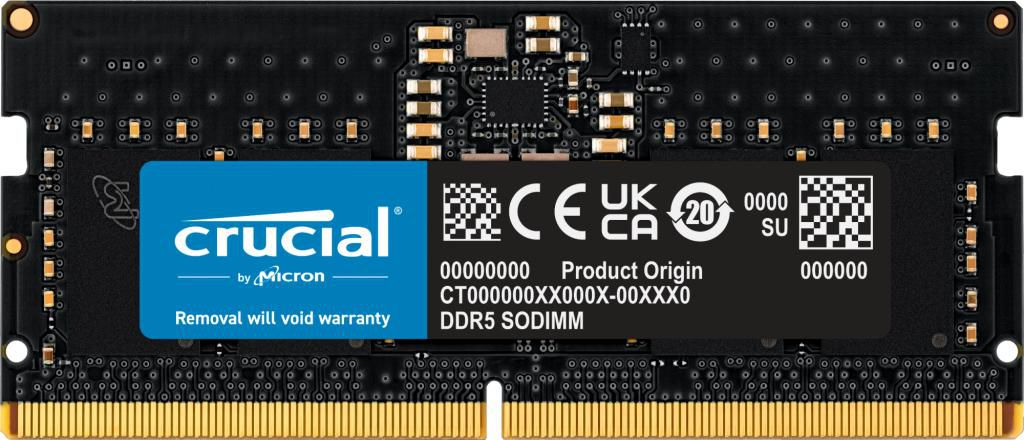 Crucial CT8G48C40S5 W128290779 Memory Module 8 Gb 1 X 8 Gb 
