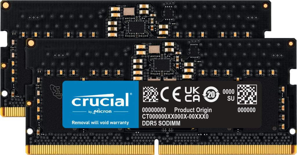 Crucial CT2K8G48C40S5 W128290782 Memory Module 16 Gb 2 X 8 Gb 