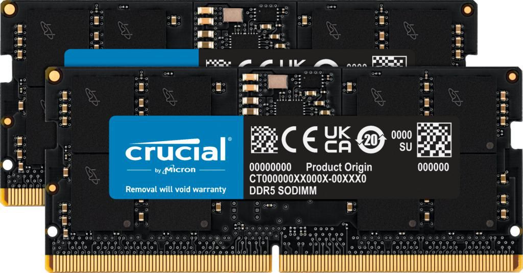 Crucial CT2K16G48C40S5 W128290783 Memory Module 32 Gb 2 X 16 Gb 