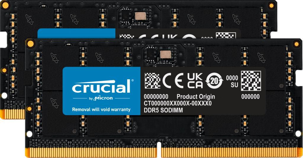Crucial CT2K32G48C40S5 W128290784 Memory Module 64 Gb 2 X 32 Gb 