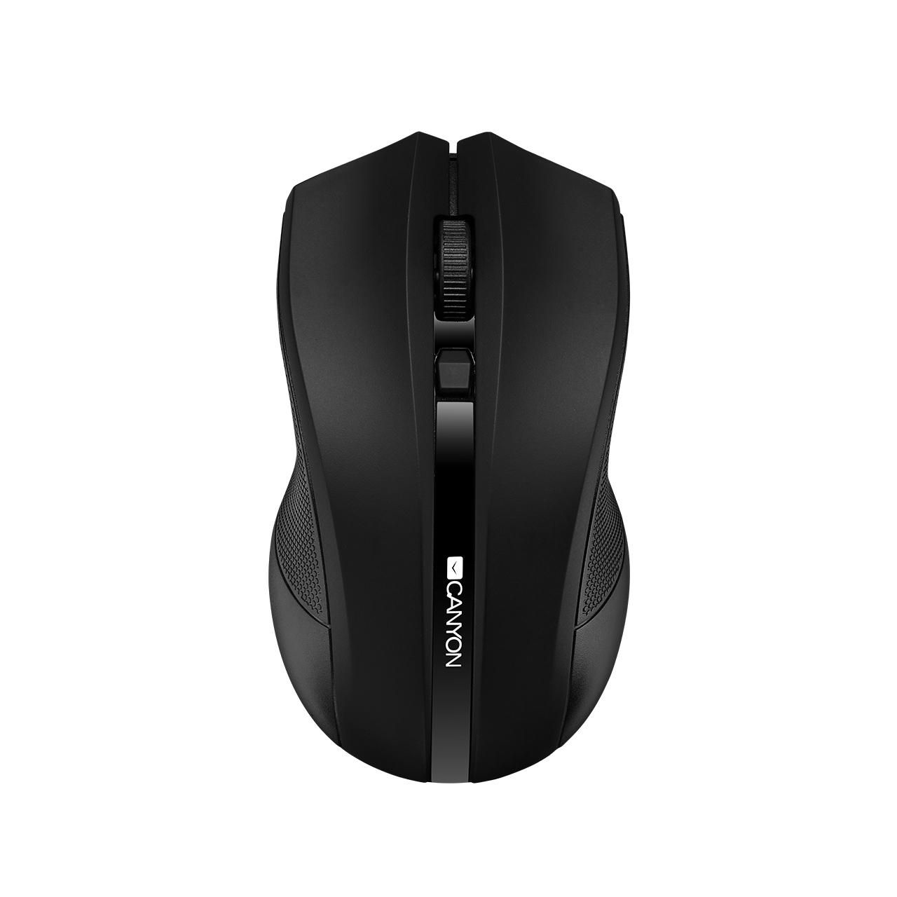 Canyon CNE-CMSW05B mouse RF Wireless Ottico 1600 DPI (Canyon 4 Button Mouse Black)