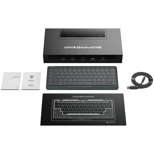 PRESTIGIO Multimedia Smart Keyboard/Touchpad  Bluetooth (EN) retail