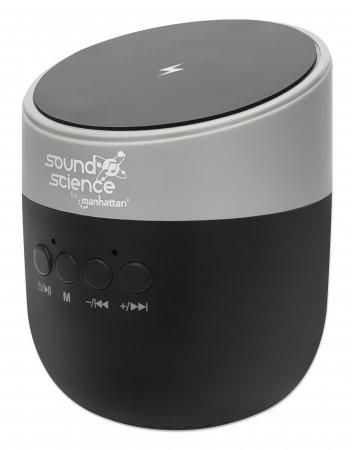 Manhattan 165051 W128290960 Metallic Bluetooth Speaker 